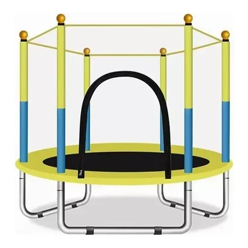 Trampolin Brincolin Infantil Tumbling Resortes Red Seguridad