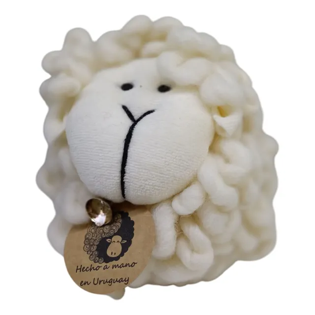 Oveja Adorno Artesanal Lana Merino