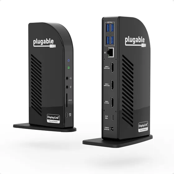 Estación De Acoplamiento Triple Con Triple Monitor 13 En 1 U