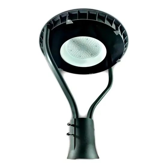 Lampara Punta Poste Farol Suburbana Led 100w 5 Pzs