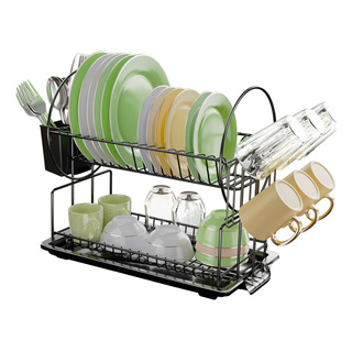 Escurridor De Trastes Organizador De Platos Con Soporte Taza Escurridor De Trastes Organizador De Platos Con Soporte Taza