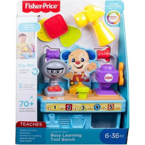 Fisher Price Laugh And Learn Herramientas Maestras