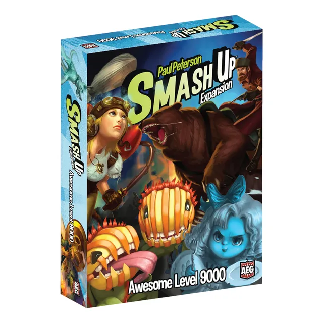Awesome Level 9000 - Expansão Jogo Imp. Smash Up Alderac Aeg