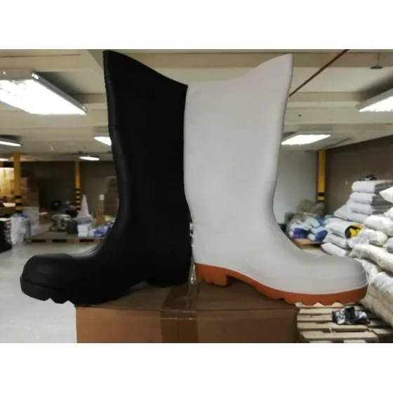 Bota Pvc Caña Larga Sin Puntera (todas Las Tallas)