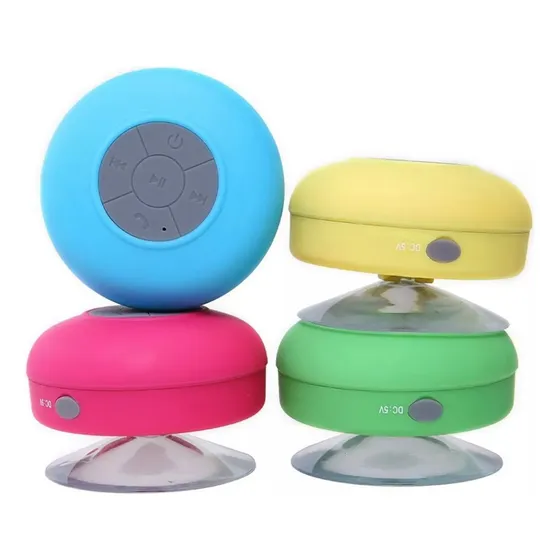 Mini Parlante C/ Manos Libre De Ducha Bluetooth  Ideal Agua