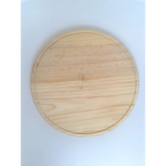 Platos/tabla Para Pizza De Madera 29cm De Diametro. Nuevas.