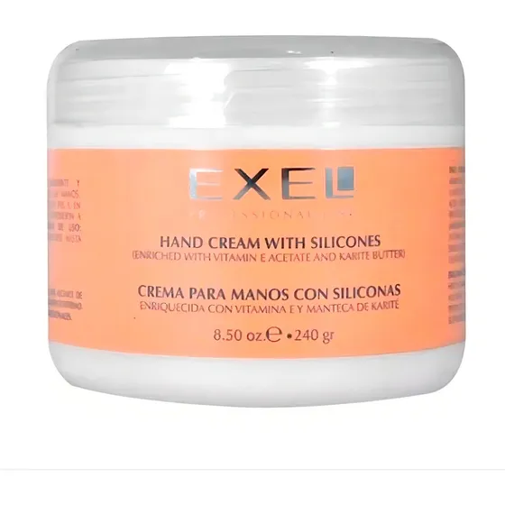 Crema Para Manos Karite Silicona Vitamina E Exel X 240gr