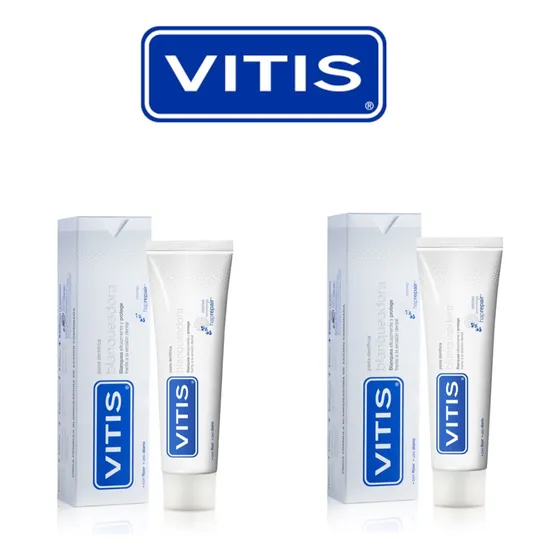 Pasta Dental Vitis Blanqueadora 100ml Pack X2 Unidades