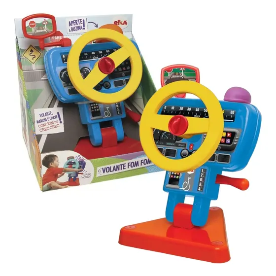 Volante Infantil Didacta Interactivo Bocina Y Sonido El Rey