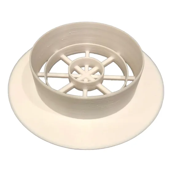 Rejilla De Ventilación  Para Tubería Pvc De 100 Mm