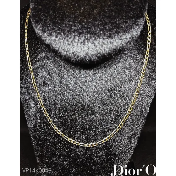 Cadena De Oro 14k *tipo Cartier*