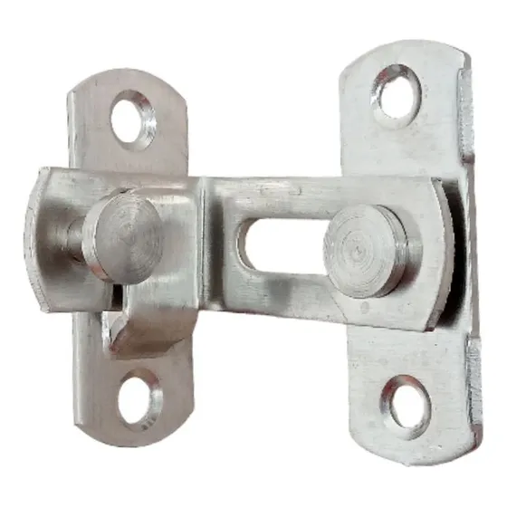 Pasador Cerrojo De Giro Puerta Acero Inox Esquinero 3in
