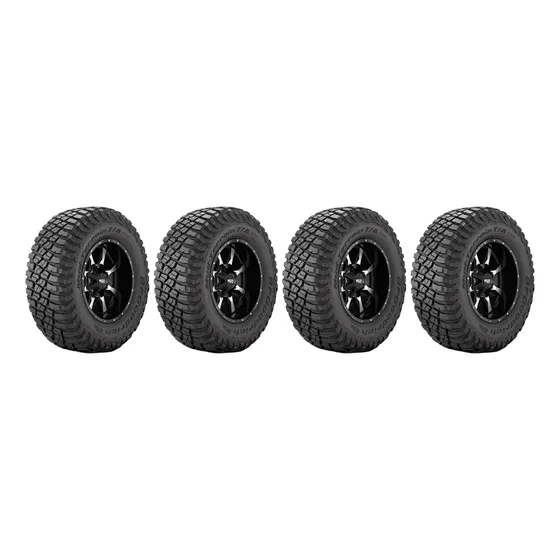 Kit 4 Neumáticos Bfgoodrich Lt255/75r17 111q Mud Terrain T/a