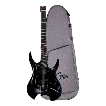 Guitarra Mooer Gtrs W800 Headless Com Efeitos Pearl Black Destro Pearl Black