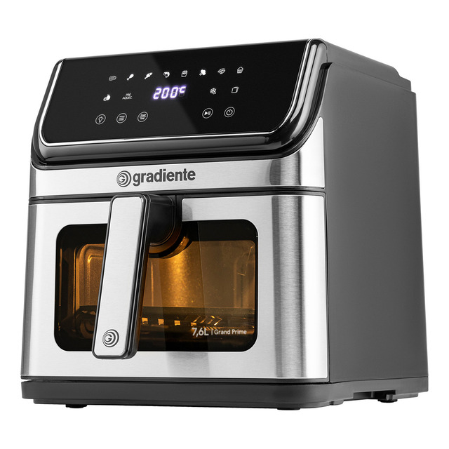 Fritadeira Eletrica Sem Ă“leo Airfryer 7,6 Litros Grand Prime Gradiente Cesto RemovĂvel Ino... Fritadeira Eletrica Sem Ă“leo Airfryer 7,6 Litros Grand Prime Gradiente Cesto RemovĂvel Ino...