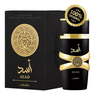 Perfume Ărabe Lattafa Asad Eau Perfume Masculino Edp 100ml Perfume Ărabe Lattafa Asad Eau Perfume Masculino Edp 100ml