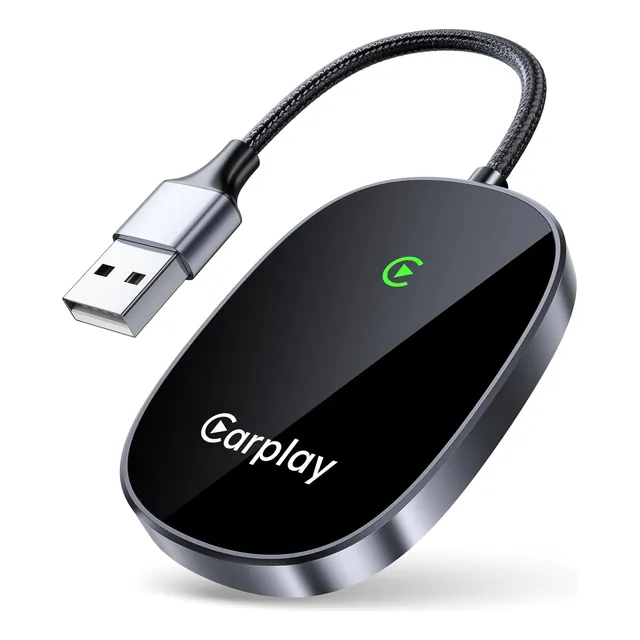 Adaptador Inalámbrico/apple Car Play/ De Cable A Inalámbrico