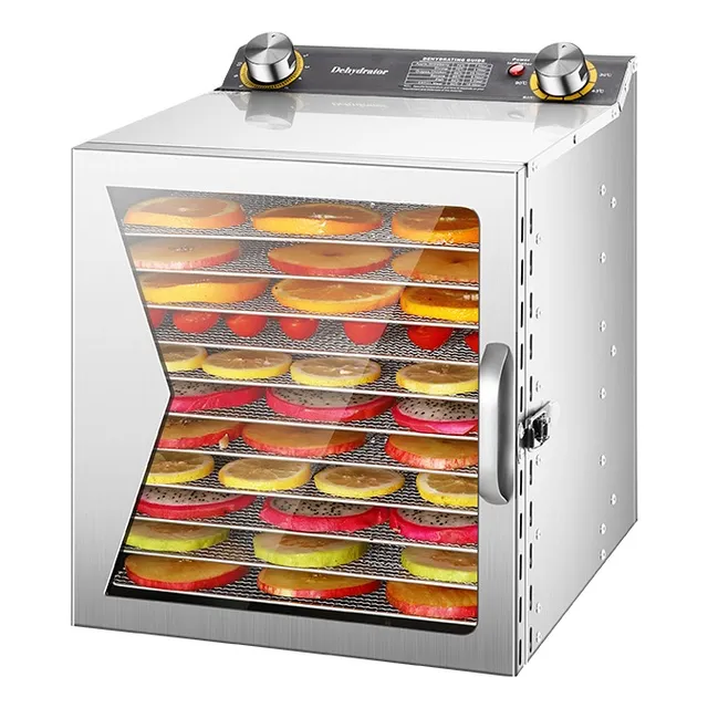 Deshidratador De Alimentos Eléctrico 12 Bandejas