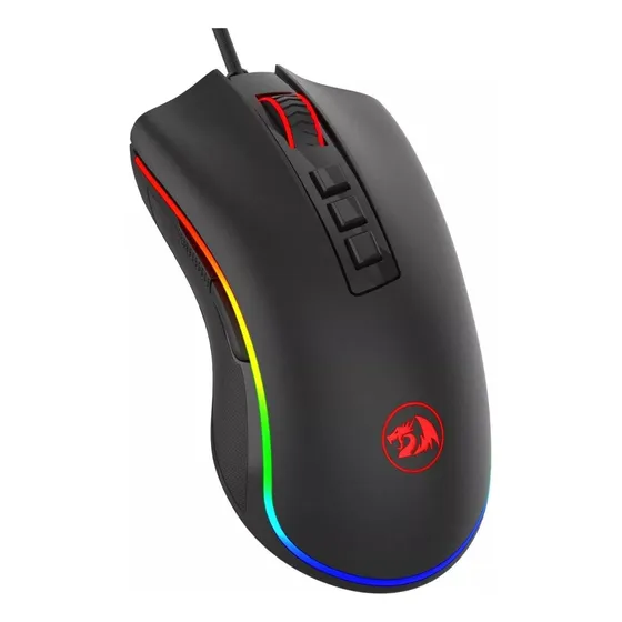 Mouse Gamer Rgb  Redragon Cobra Negro M711 10.000dpi
