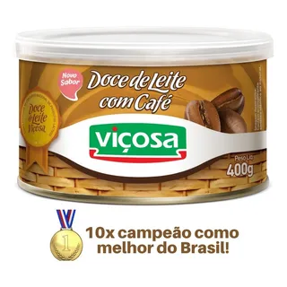 Doce De Leite Viçosa Com Café 400g. Doce De Leite Viçosa Com Café 400g.