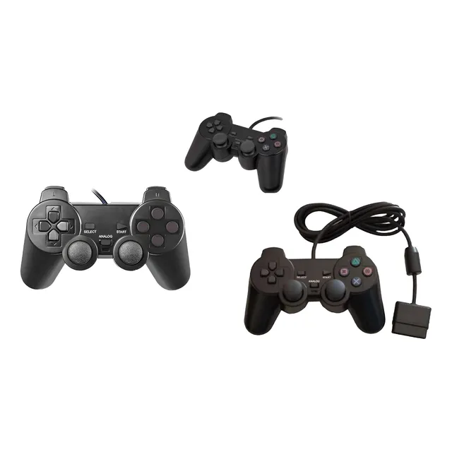 Palanca Mando Control Alambrico Dualshock Ps2 Playstation 2
