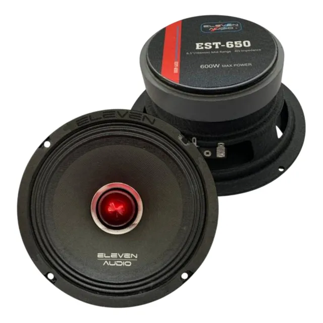 Par De Medios Rangos de 6.5'' EST-650 Eleven Audio