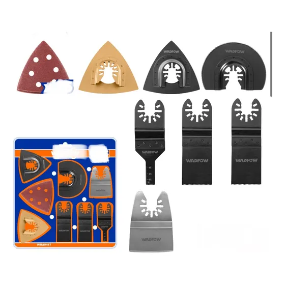Set 22 Accesorios Para Sierra Multifuncion Wadfow Wma9417