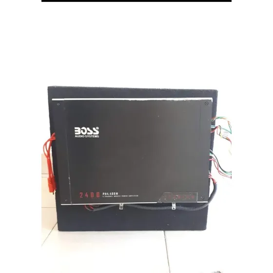 Potencia Boss 2400w 4 Canales Importada