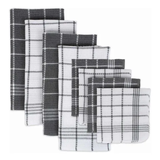 J&m Home Fashions Toalla Cocina Algodon Bucle Punto