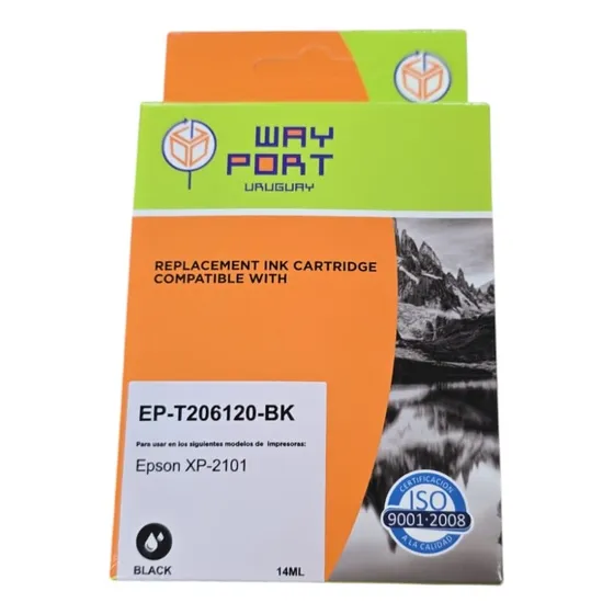 Cartucho Compatible Epson Alta Calidad Negro Xp2101 