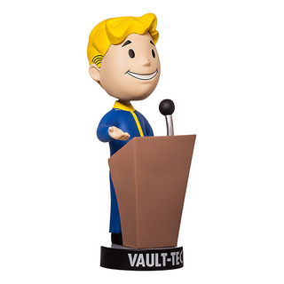 Caja De Botín De Vault Boy Bobblehead Fallout Vault Tec Caja De Botín De Vault Boy Bobblehead Fallout Vault Tec