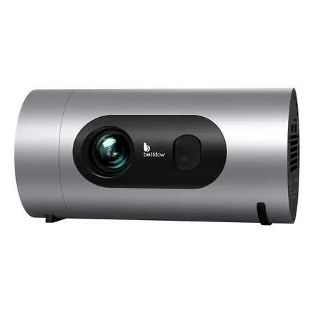 Projetor Mini Bettdow Ac1093 Pro 350ansi Googletv Com Usb-c Cinza-escuro 127/220v