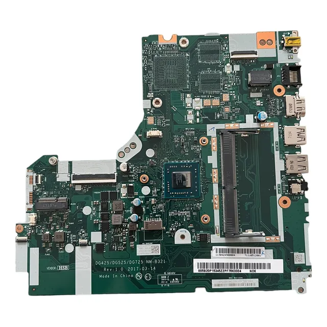 5b20p15345 Motherboard Lenovo Ideapad 320-17ast 80xw Ddr4 A9