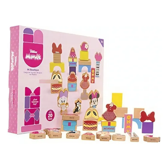 Ruz Juguete Infantil Play Set De Madera 20 Piezas Disney