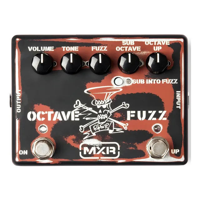 Pedal Guitarra Fuzz Octavador Slash Octaave Fuzz-ea Mxr Sf01 Color Negro