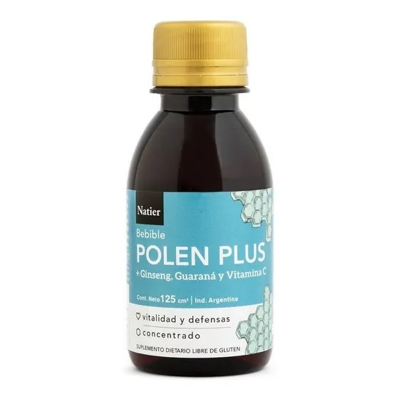 Polen Plus Repotenciado Natier 125 Cc Sin Tacc Apto Veganos
