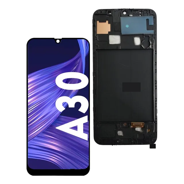Display Pantalla Lcd + Táctil Para Samsung A30 Oled + Marco