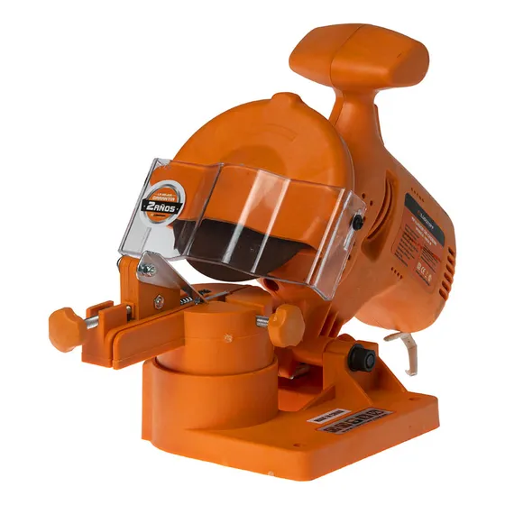 Afilador Cadena Motosierra Electrico 220v Lusqtoff 11002-b Naranja