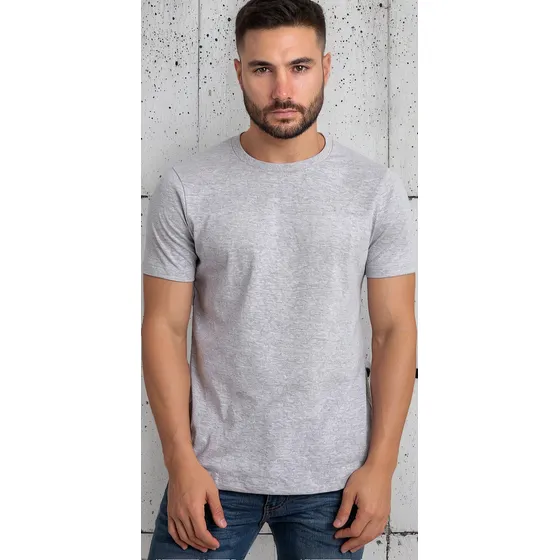 Remera Onyx Algodon Peinado Clasica Lisa Hombre