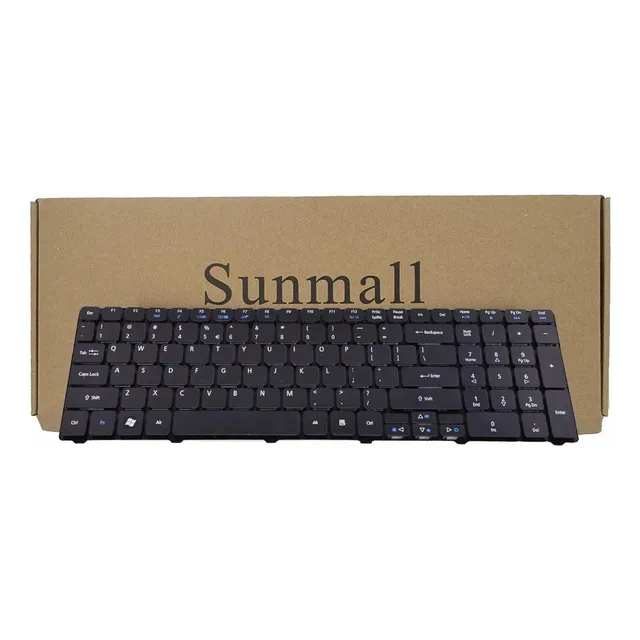 Teclados Para Notebooks Y Netbooks Sunmall Aer15u00310 V160505as1 Color Negro Inglés Us