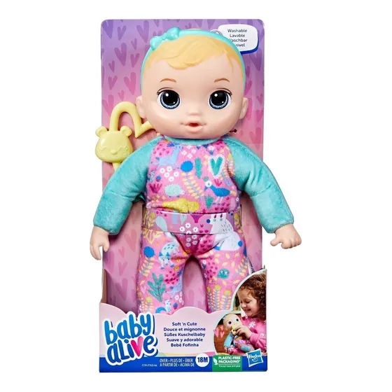 Baby Alive - Suave Y Adorable 28 Cm - Cabello Rubio - Hasbro