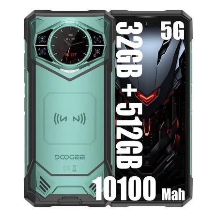 Doogee S200x 32/512gb Robusto Camera Noturna Resistente Agua E Queda Preto