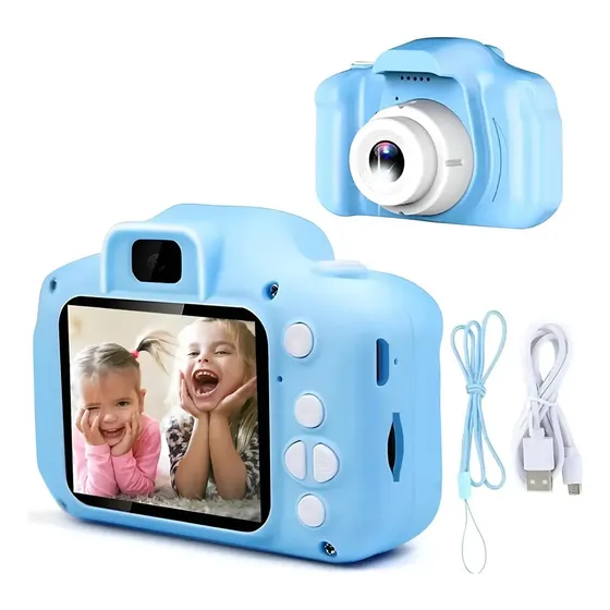 Mini Cámara Fotográfica Digital Para Niños Portátil, Juguete