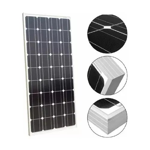 Panel Solar Monocristalino Qp Panelsolar 200w Negro - Potencia Máxima De 200w