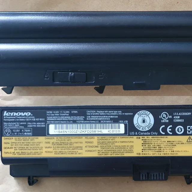 Bateria Original Lenovo Thinkpad 4760mah Portátil Notebook