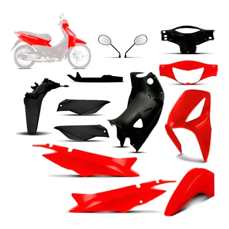 Kit Carenagem Completa Honda Biz 125 Ks Es Ano 2006 Até 2010