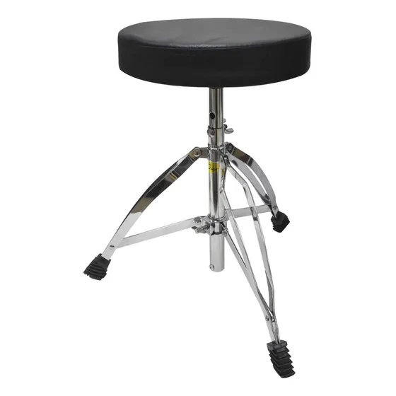 Asiento, Silla Para Piano Plegable, Altura Ajustable Negro