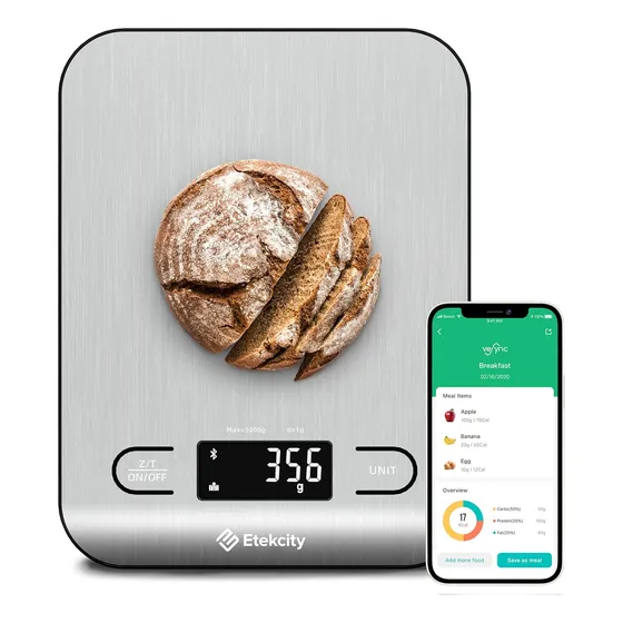 Balanza De Cocina Etekcity Digital Acero Inoxidable 304