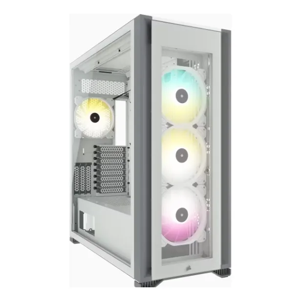 Gabinete Corsair Icue 7000x Rgb Ventana Full Tower Usb Blanc
