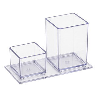 Porta Lápis, Objetos E Clips Acrílico Cristal Acrinil Porta Lápis, Objetos E Clips Acrílico Cristal Acrinil